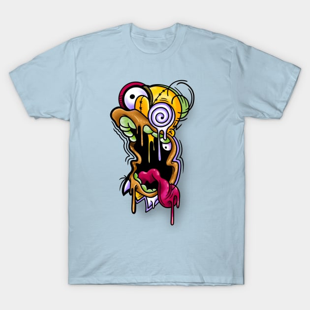 Trippy Homer T-Shirt by RogerPrice00x